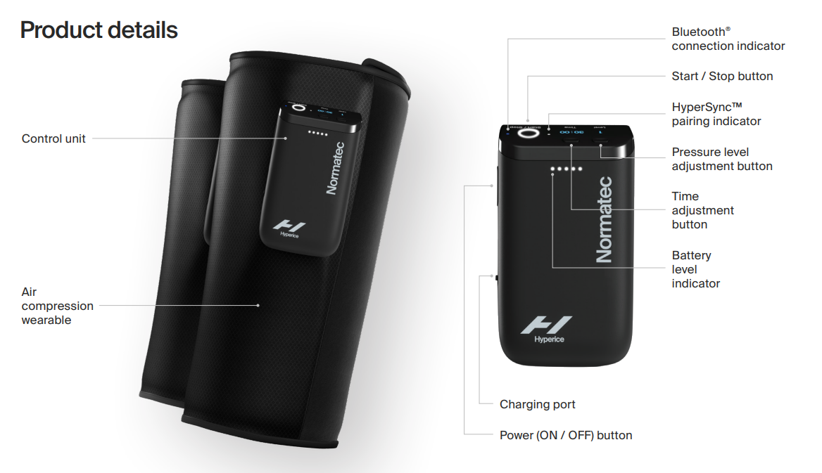 Hyperice Normatec Lower Leg